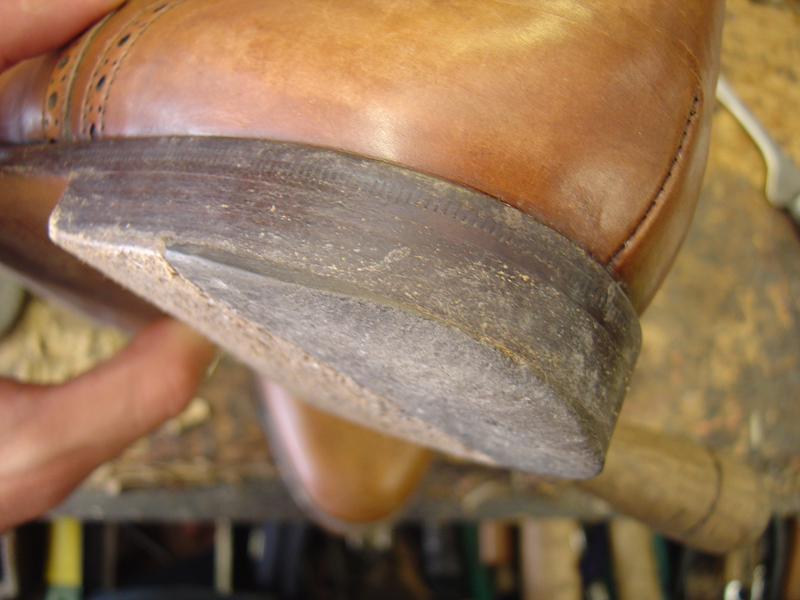 talon use chaussure homme